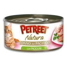 PETREET NATURAL TONNO PACIFICO/FAGIOLI GR 70