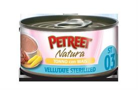 PETREET VELLUTATA STERILIZED TONNO/MAIS GR 70