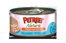 PETREET VELLUTATA STERILIZED POLLO/ZUCCA GR 70