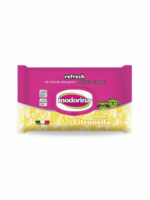 SALVIETTE INODORINA CITRONELLA PZ 40