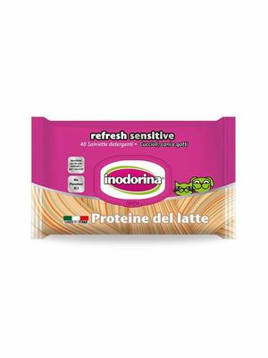 SALVIETTE INODORINA PROTEINA LATTE PZ 40