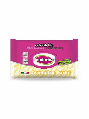 SALVIETTE INODORINA BIO VANIGLIA/KARITE' PZ 30