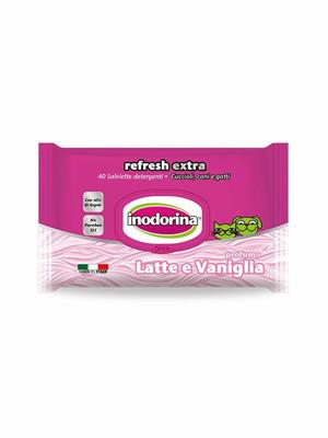 SALVIETTE INODORINA TUTTI I MANTI LATTE PZ 40