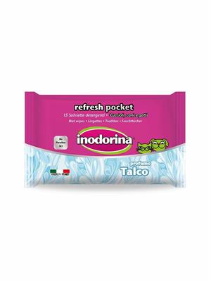 SALVIETTE INODORINA POCKET TALCO PZ 15