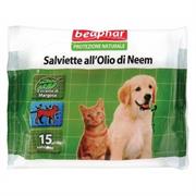BEAPHAR SALVIETTE OLIO NEEM PZ 15