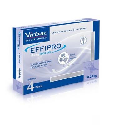 EFFIPRO CANE M / 4 PIPETTE 1,34 ML