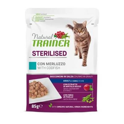 TRAINER NATURAL BUSTE STERILIZED MERLUZZO 12 X GR 85