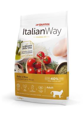 ITALIAN WAY CAT POLLO/RISO KG 1,5