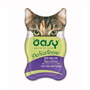 OASY CAT DELICATESSE PATE' TACCHINO 18 X GR 85