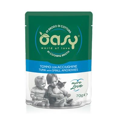 OASY MORE LOVE CAT BUSTE TONNO/ACCIUGHE 24 X GR 70