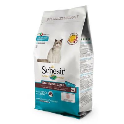 SCHESIR CAT STERILIZED PESCE KG 10