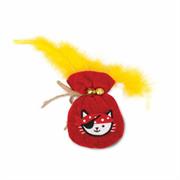CATIT PLAY PIRATES CATNIP TOY MONEY BAG