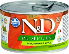 ND UM DOG PUMPKIN MINI CINGHIALE/MELA GR 140