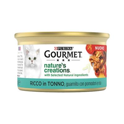 GOURMET CREATIONS TONNO/POMODORO/RISO GR 85
