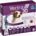 VECTRA 3D CANI 4/10 KG 3 PIPETTE