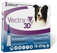 VECTRA 3D CANI 10/25 KG 3 PIPETTE