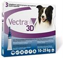 VECTRA 3D CANI 10/25 KG 3 PIPETTE