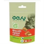 OASY CAT BISCOTTI RIPIENI POLLO GR 60