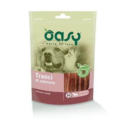 OASY SNACK TRANCI SALMONE GR 80