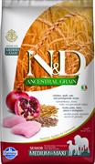 ND DOG ANCESTRAL MEDIUM/MAXI SENIOR POLLO/MELOGRANO KG 2,5