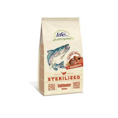 LIFECAT STERILIZED KG 1,5 SALMONE