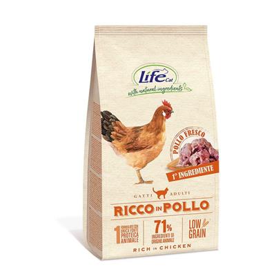 LIFECAT LOW GRAIN KG 1,5 POLLO