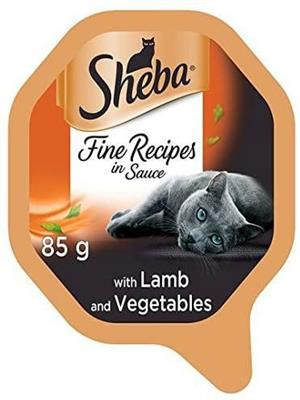 SHEBA VASCHETTA CREAZIONI AGNELLO/VERDURA SALSA 22 X GR 85
