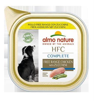 ALMO DOG COMPLETE POLLO FREE RANGE/ZUCCHINI 17 X GR 85