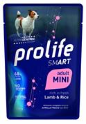 PROLIFE DOG UM SMART BUSTE MINI AGNELLO/RISO 10 X GR 100 NEW