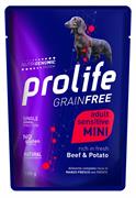 PROLIFE DOG UM GRAIN FREE BUSTE MINI MANZO/PATATE 10 X GR 100 NEW