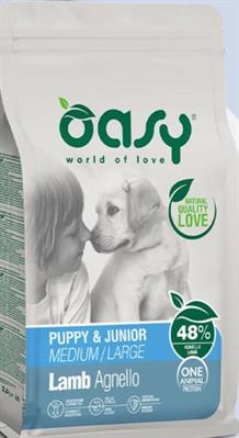 OASY PUPPY MEDIUM/LARGE AGNELLO KG 2,5