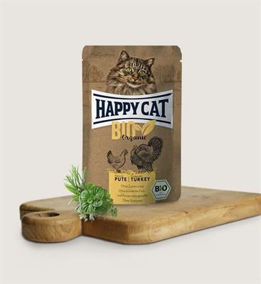 HAPPYCAT BIO BUSTE POLLO/TACCHINO 12 X GR 85