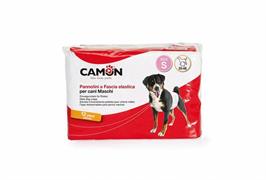 CAMON PANNOLINI A FASCIA PER CANI MASCHI MISURA 1
