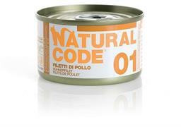 NATURAL CODE 01 CAT FILETTO POLLO GR 85