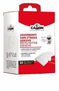 CAMON ASSORBENTI CON STRISCE ADESIVE L