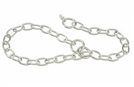 CAMON COLLARE STRANGOLO OVALE ACCIAIO MM 3X550