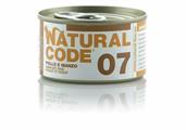 NATURAL CODE 07 CAT POLLO/MANZO GR 85