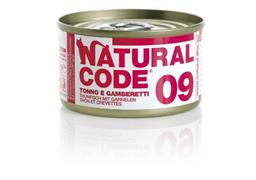 NATURAL CODE 09 CAT TONNO/GAMBERETTI GR 85