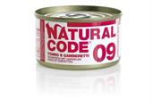 NATURAL CODE 09 CAT TONNO/GAMBERETTI GR 85