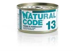 NATURAL CODE 13 CAT TONNO/FORMAGGIO GR 85
