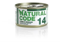 NATURAL CODE 14 CAT TONNO/VERDURA GR 85