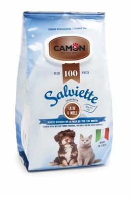 CAMON SALVIETTE 100 PZ LATTE MIELE
