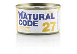 NATURAL CODE 27 CAT TONNO/SURIMI GR 85