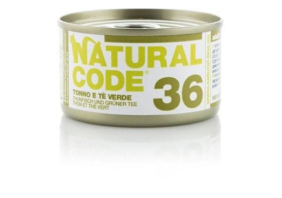 NATURAL CODE 36 CAT TONNO/TE' VERDE GR 85