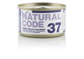 NATURAL CODE 37 CAT TONNO/POLLO/CALAMARI GR 85