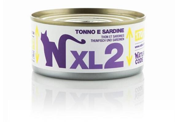NATURAL CODE CAT TONNO/SARDINE GR 170