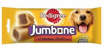 PEDIGREE JUMBONE MEDIUM 2 X GR 180