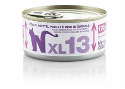 NATURAL CODE XL 13 CAT POLLO/PATATE/PISELLI/RISO INTEGRALE GR 170