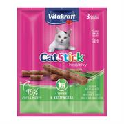 CAT-STICK POLLO/ERBA GATTA 3 PZ GR 18