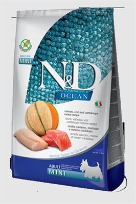 ND DOG OCEAN MINI SALMONE/MERLUZZO/MELONE GR 800